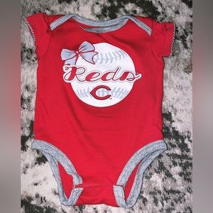 SET OF 2  - Cincinnati Reds onesies
